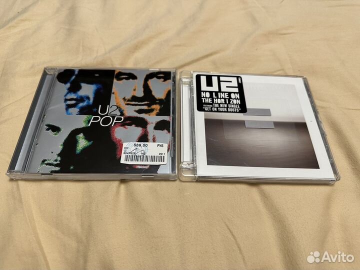 Фирменные cd диски U2
