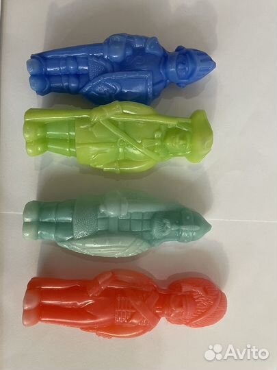 Солдатики СССР,редчайший набор дутышей