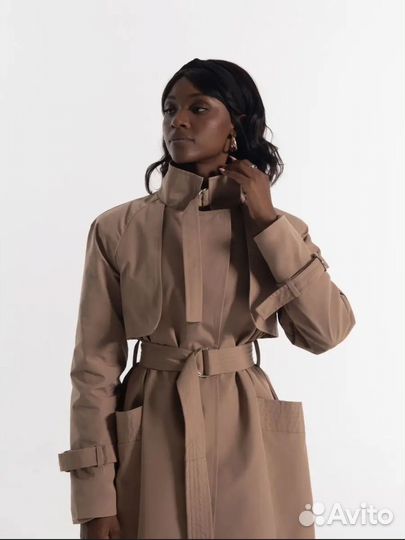 Плащ тренч тренчкот женский