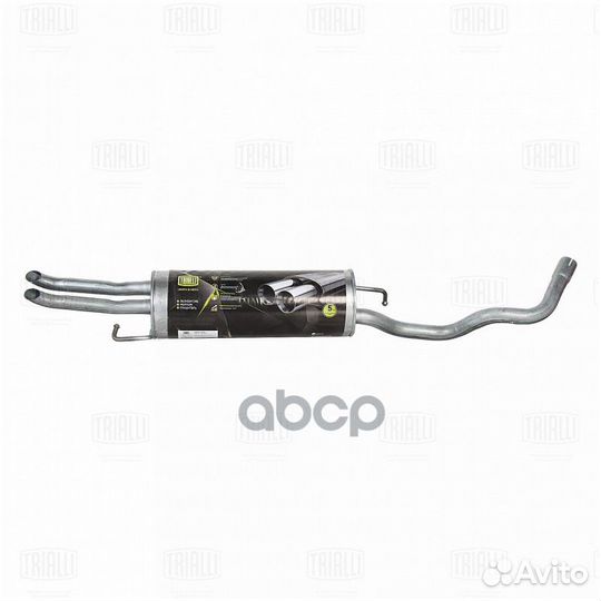 Глушитель для а/м Skoda Octavia (96) осн. (алю