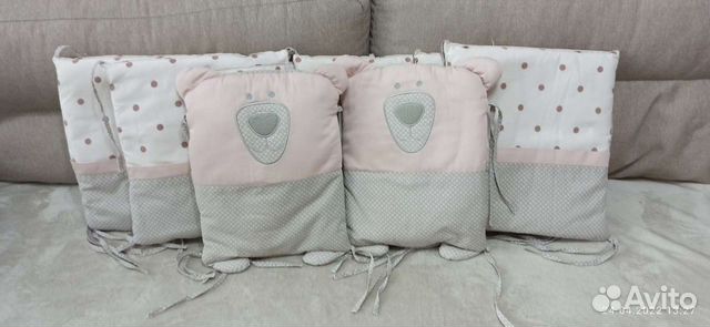 Бортики в детскую кроватку