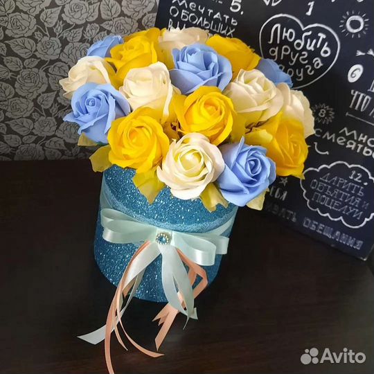 Мыльные букеты