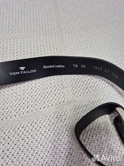 Ремень кожаный мужской Tom Tailor оригинал