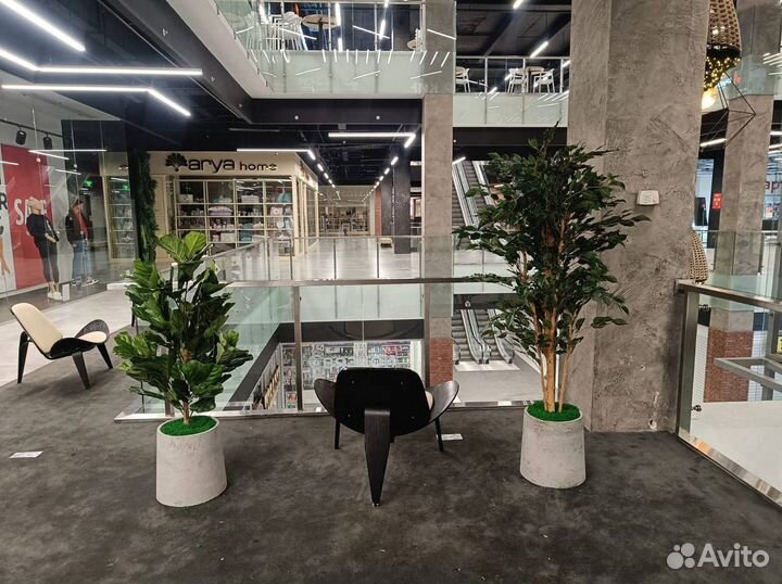 Бетонные кашпо для цветов с доставкой