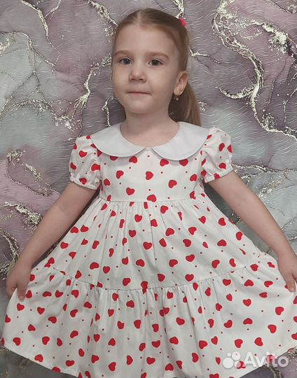 Платье для девочки 110