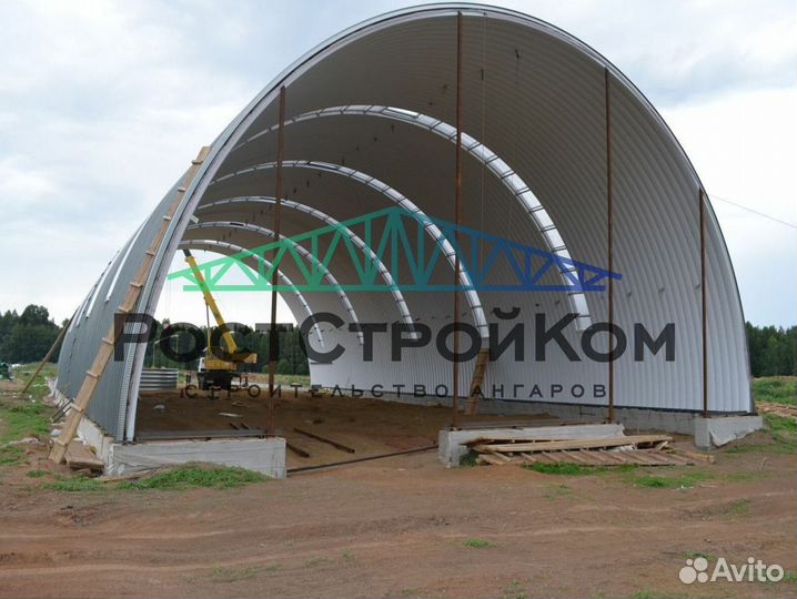 Строительство ангаров, складов, зернохранилищ