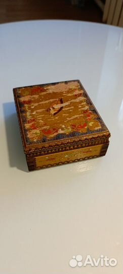 Деревянная сигаретница