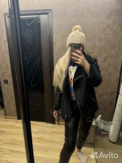 Дубленка zara