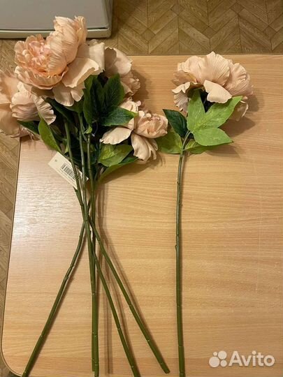Искусственные цветы. Пионы