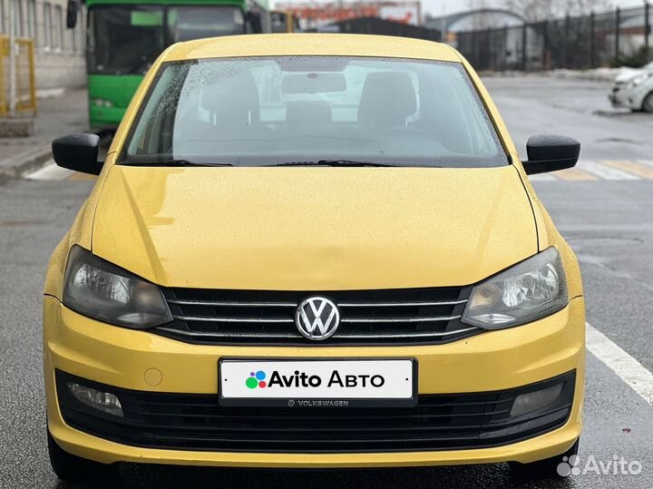 Volkswagen Polo 1.6 AT, 2018, 345 000 км