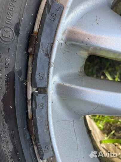 Литые диски r16 + резина