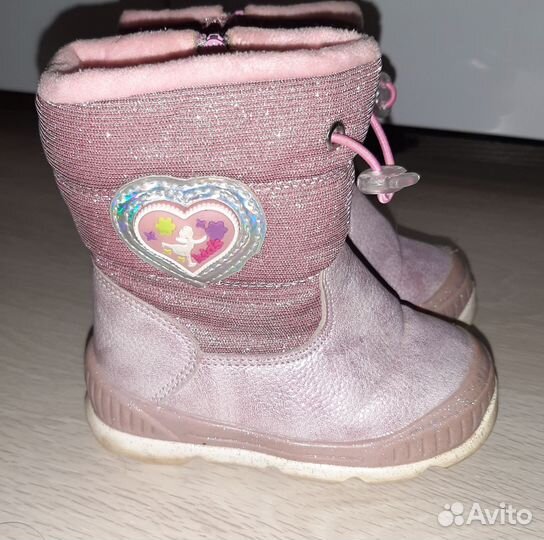 Сапожки для девочки 22 разм