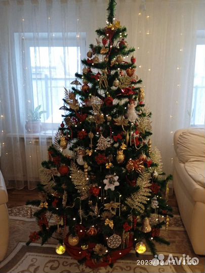 Елка искусственная 240 см бу