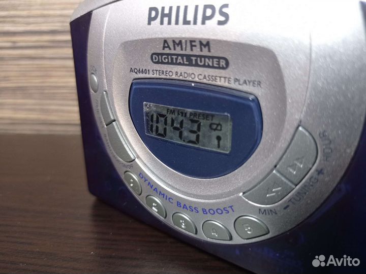 Кассетный плеер Philips AQ 6601 новый