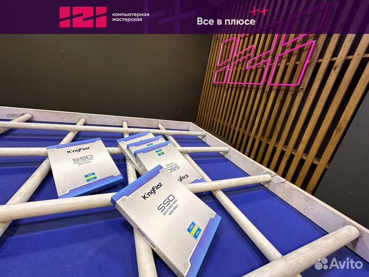 Новый m.2 ssd накопитель KingFast 512gb nvme