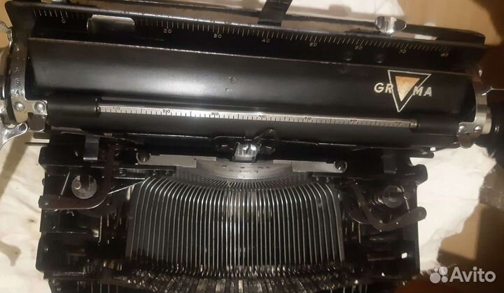 Печатная машинка groma на русском