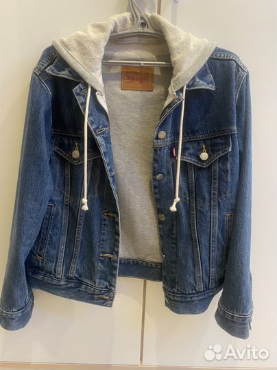 Джинсовая куртка levi strauss оригинал утепленная