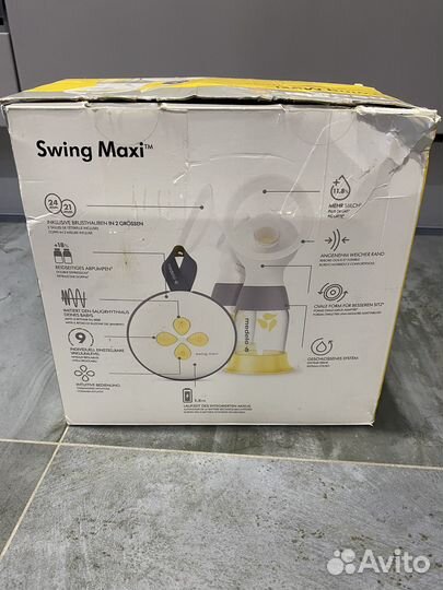 Молокоотсос электрический Medela NEW Swing Maxi