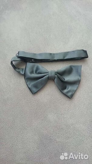 Галстук бабочка Brioni, темно серая, новая
