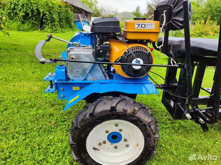 Мотоблок - минитрактор Нева мб 2 Subaru EX21 7л.с