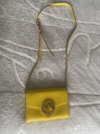 Сумка MK (Michael Kors) оригинал желтая
