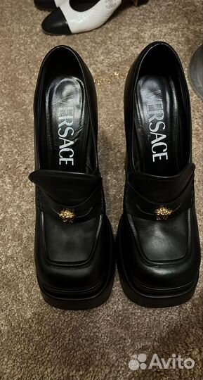 Туфли Versace Intrico Platform Loafers