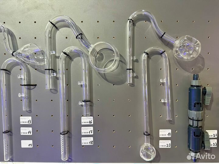 Вход и выход для внешнего фильтра. Lily pipe