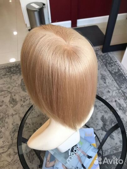 Накладка из натуральных волос