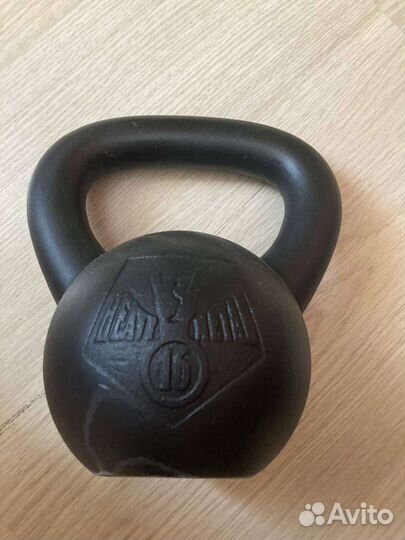 Гиря 16 кг heavy metal