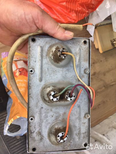 Задний блок фар на мотороллер