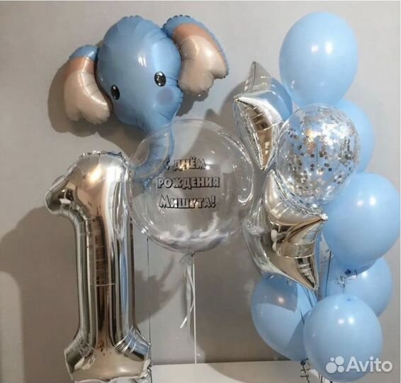 Воздушные шары на праздник с обработкой