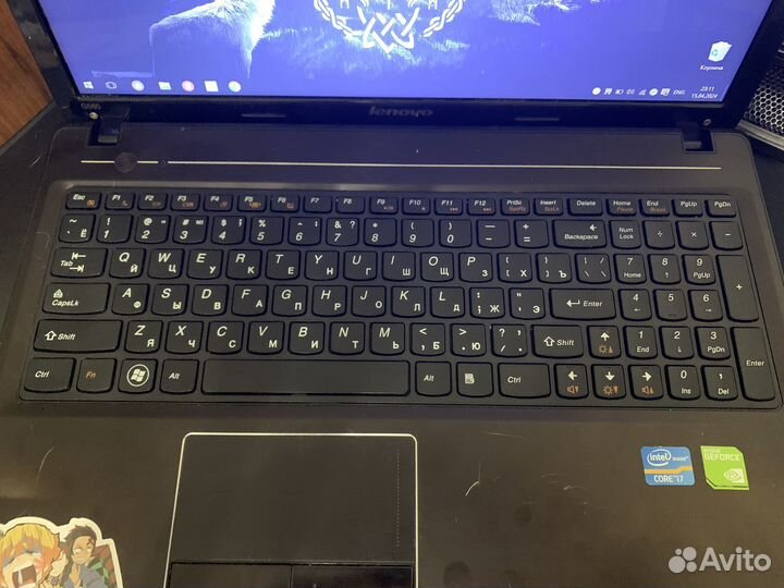 Ноутбук lenovo g580 процессор i7 видеокарта 635M