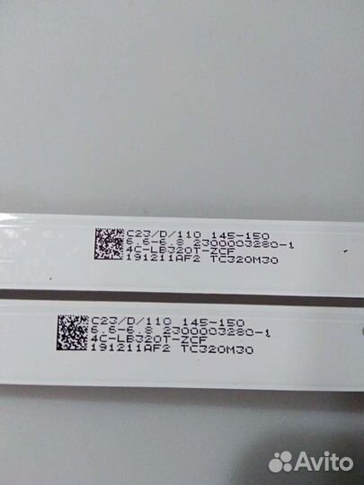 Планки TCL32D05-ZC22AG-17E