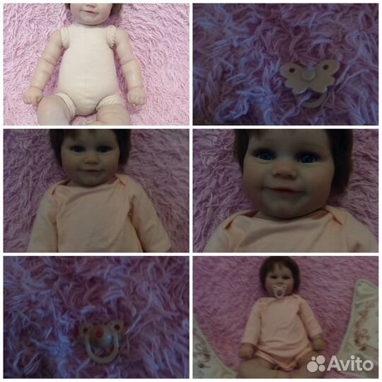 Кукла реборн, девочка,60 см