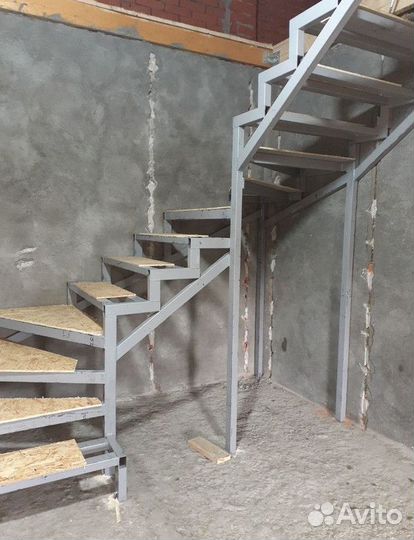 Металлокаркас лестница Гарантия
