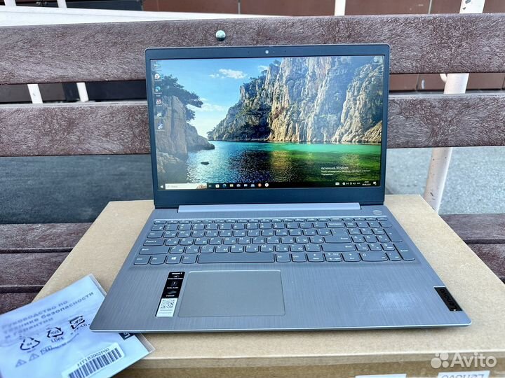 Современный 15,6 Lenovo Ideapad 3 256Гб 4 Гб