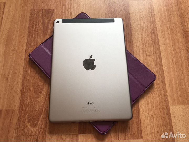 iPad Air2 64gb WiFi,Sim + новый чехол