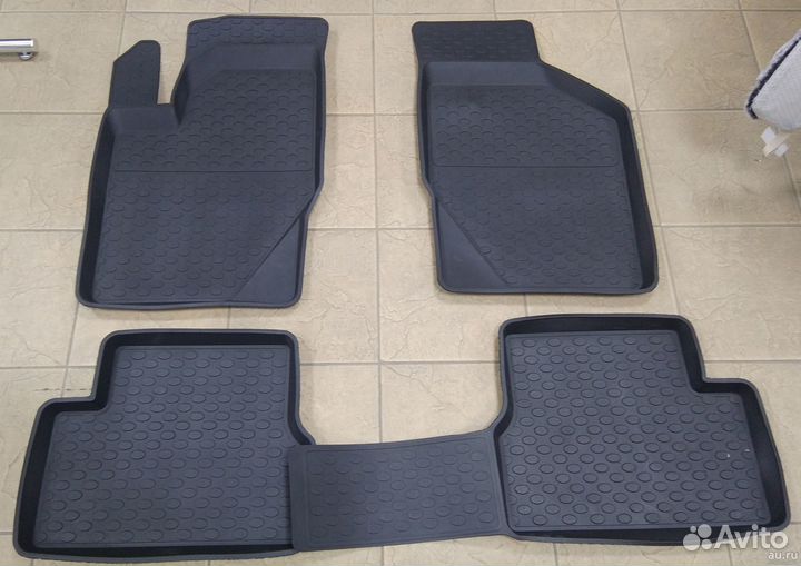Коврики в салон LADA Granta/Kalina с высок. бортом