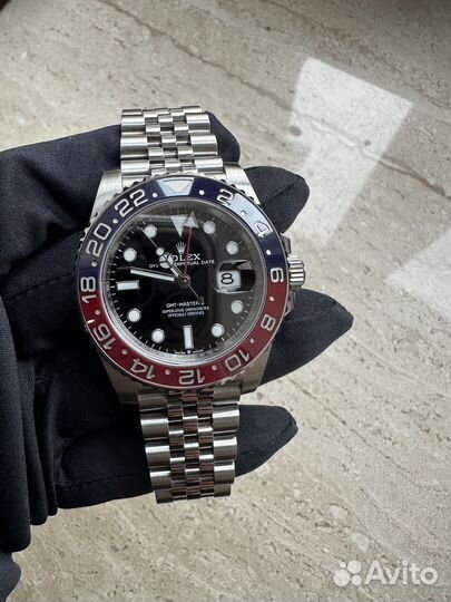 Часы Rolex GMT Master II 40mm Steel 126710blro