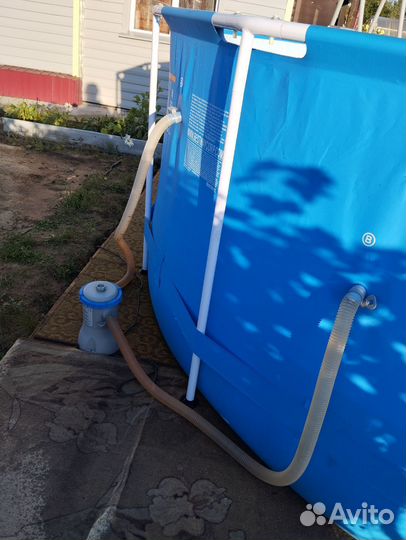 Каркасный бассейн 366 на 122 бу