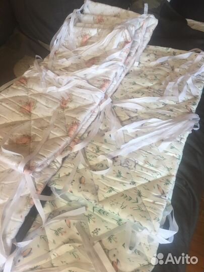 Бортики в детскую кроватку