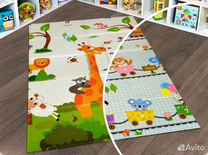 Детский коврик для ползания новый
