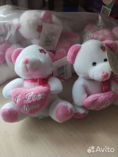 Игрушка плюшевый медведь новый