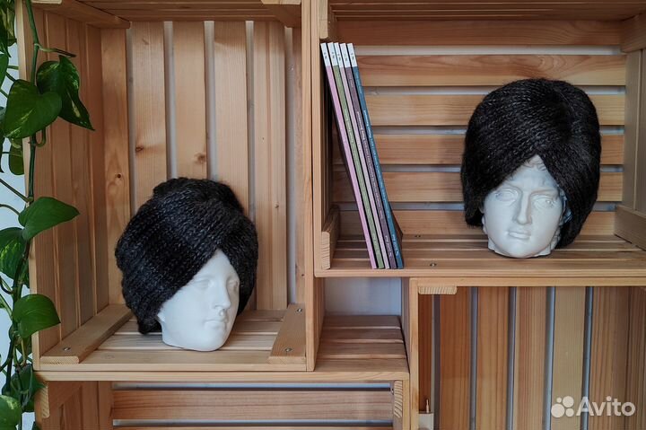 Вязаный тюрбан / вязаная чалма