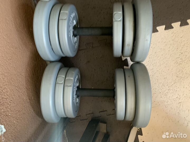 Гантели разборные 10 кг