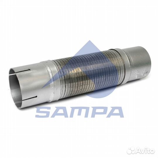 Sampa 100051 Гофра mercedes 1114,1314,1514 выхлопной системы (91х90х360мм) sampa sampa 100051