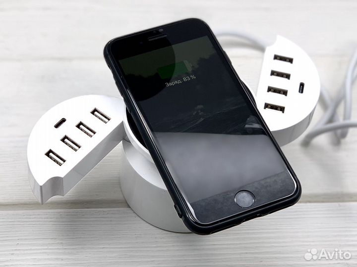 Зарядное устройство на 10 usb ports + беспроводная