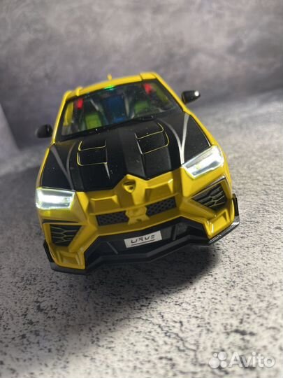 Металлическая машинка Lamborghini Urus c дымом