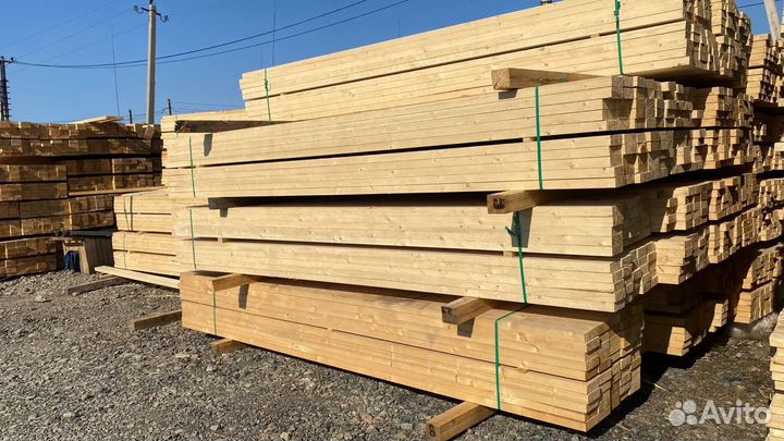 Брус обрезной от производителя