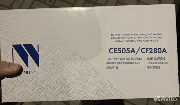 Картридж се505а cf280a